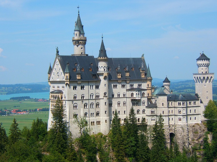 The castles of Bavaria, Germany