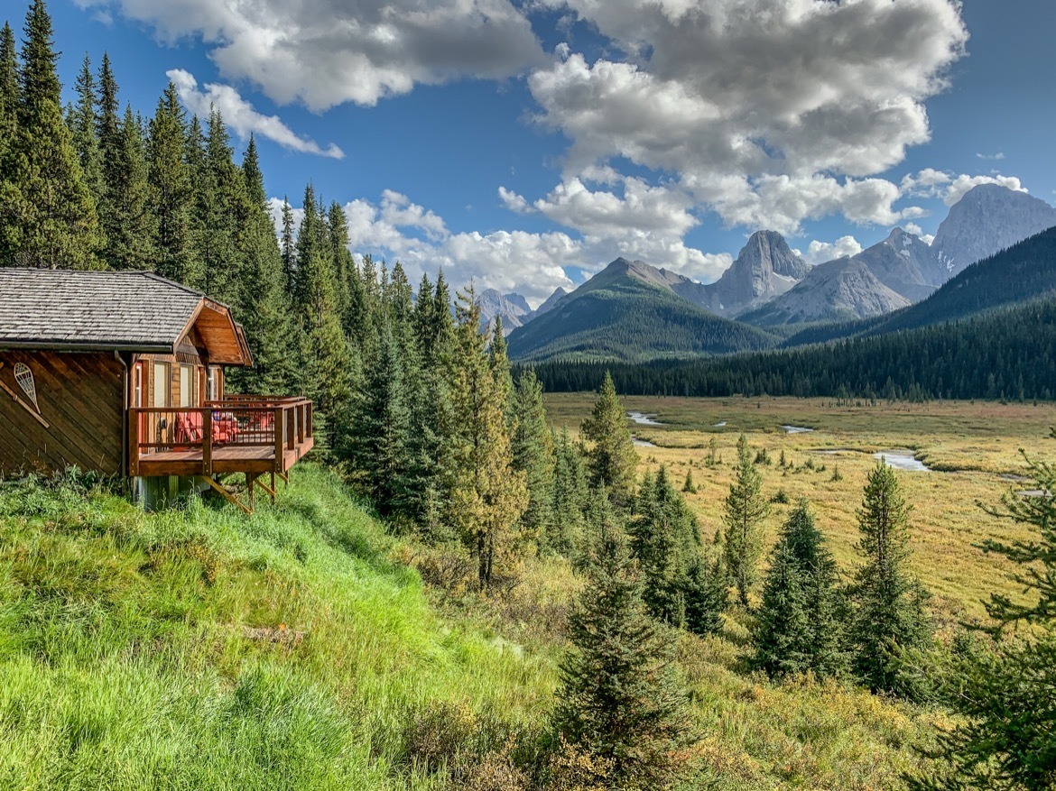 Mount Engadine Lodge in Kananaskis, Alberta