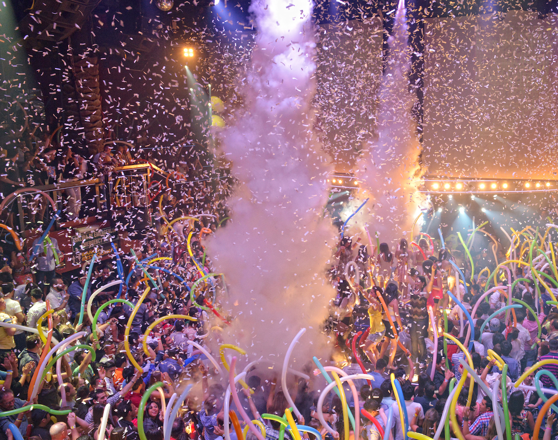 An epic night at Coco Bongo, the ultimate party spot