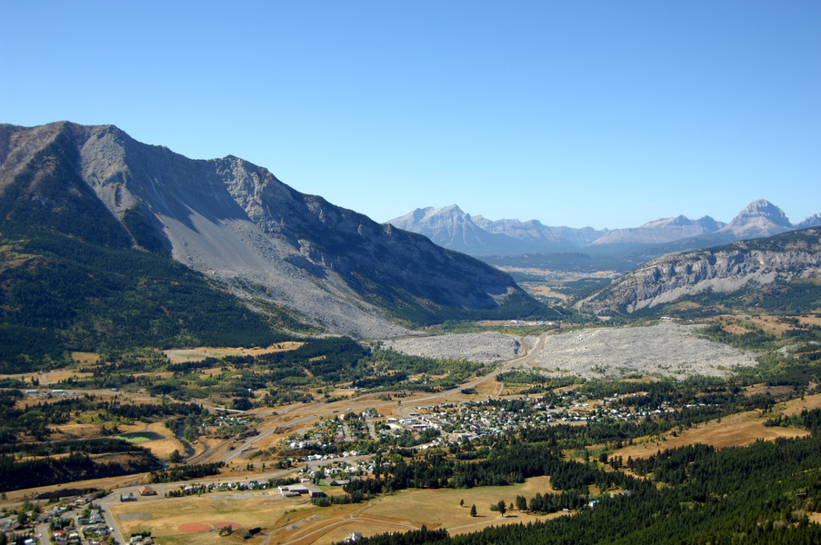 Frank Slide is one of the best day trips from Calgary