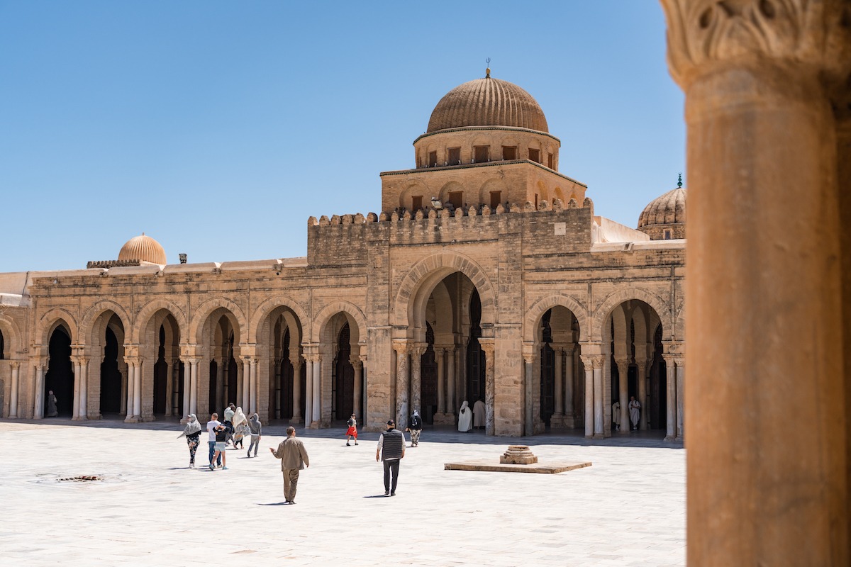 The Grand Mosque of Kairouan, Tunisia